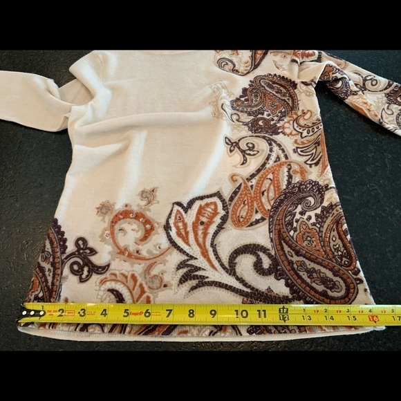 Talbots 100% Merino wool pull over sweater super soft quiet luxury sweater - Picture 10 of 15